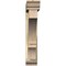 Ekena Millwork Balboa Traditional Rough Sawn Bracket w/ Offset Brace, Douglas Fir, 6"W x 32"D x 32"H BKT0604X32X32BOA01RDF - alternate 4